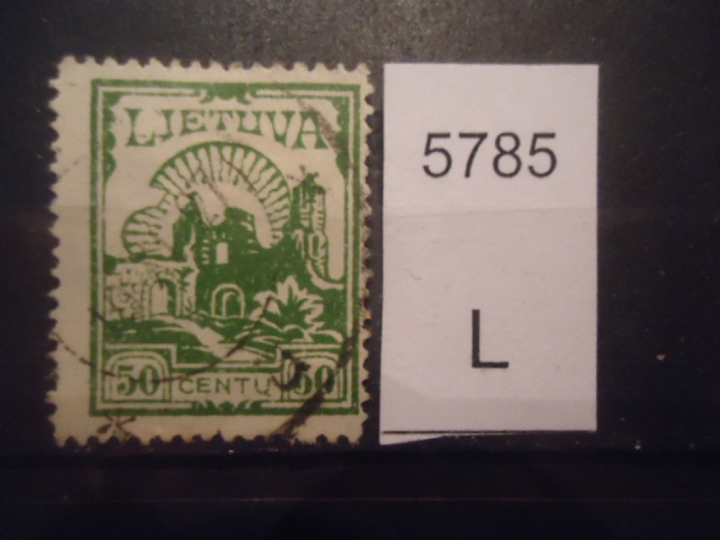 Фото марки Литва 1923г