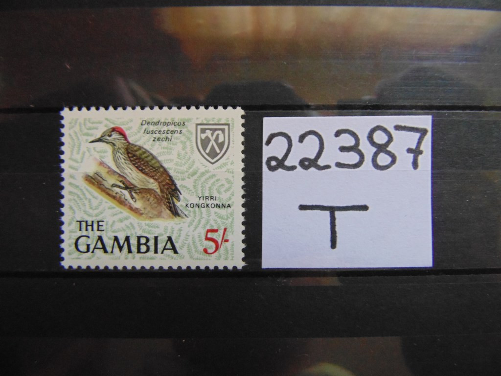 Фото марки Британская Гамбия 1966г **