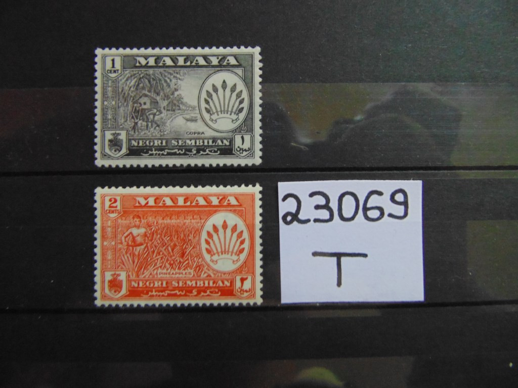 Фото марки Британская Малайя 1957г **