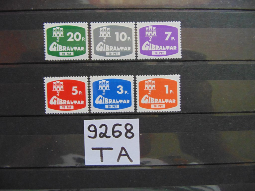 Фото марки Британский Гибралтар серия 1976г **