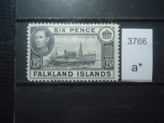 Фото марки Брит. Фалклендские острова 1949г *