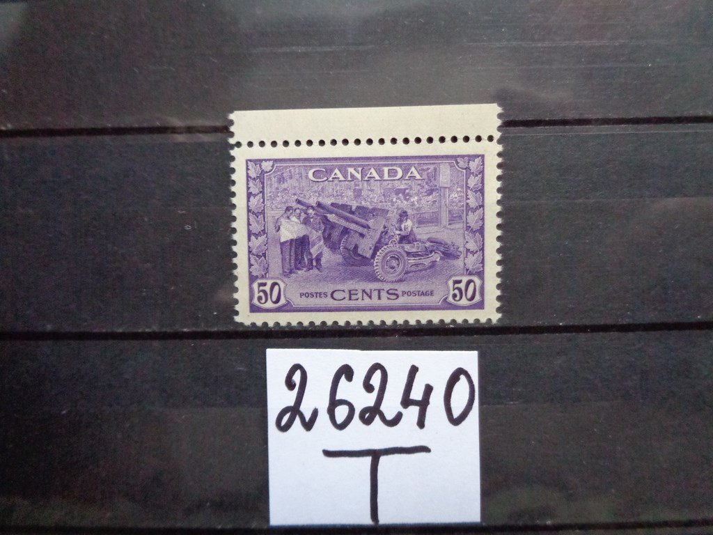 Фото марки Канада 1942г **