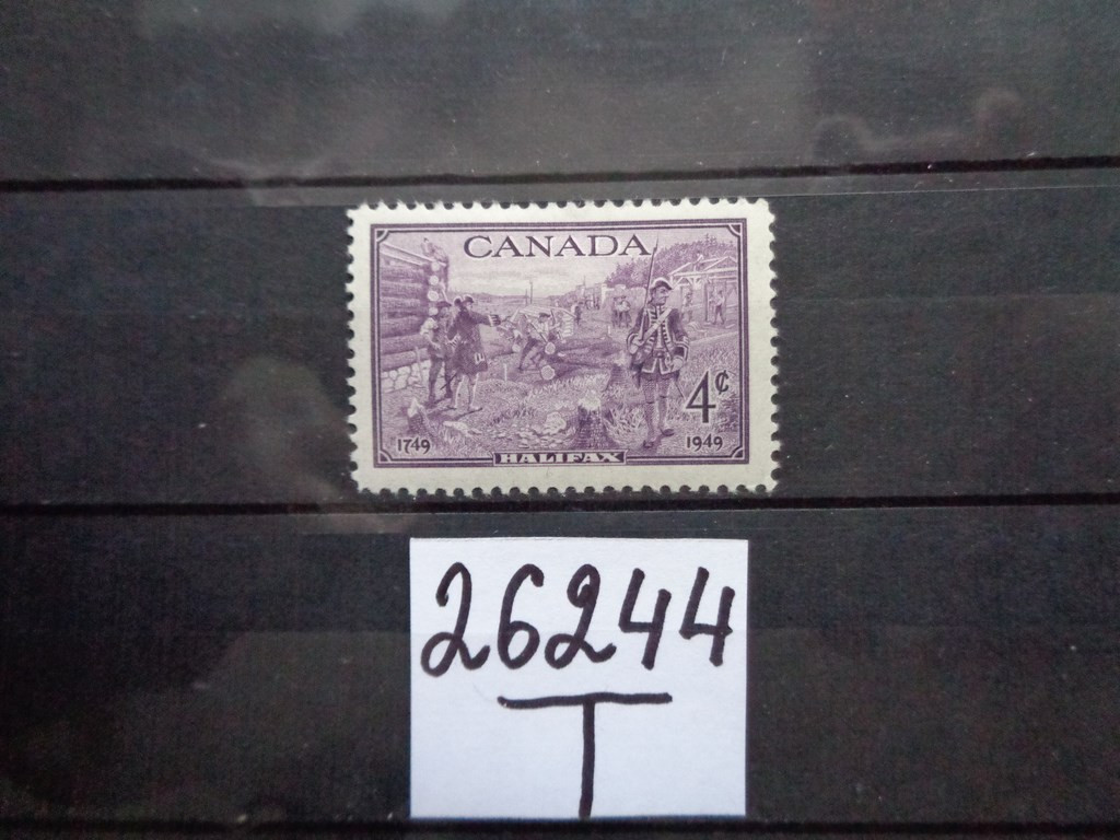 Фото марки Канада 1949г *