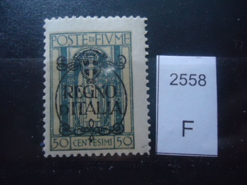 Фото марки Фиуме 1924г *