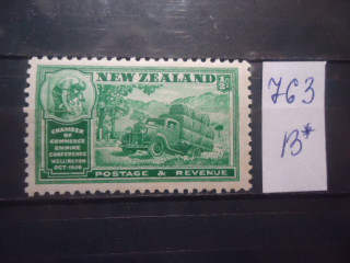 Фото марки Новая Зеландия 1936г **