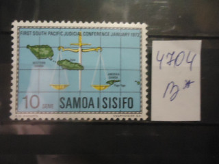 Фото марки Самоа 1972г **