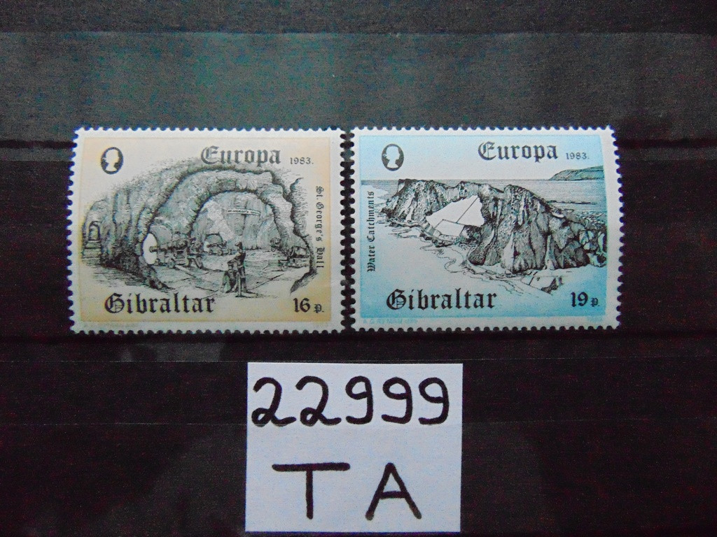 Фото марки Гибралтар серия 1983г **