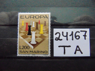 Фото марки Сан Марино марка 1965г **